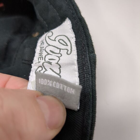 App In The Air Slideback Hat Black OSFA Adjustable Embroidered Style 1350 - Picture 9 of 9